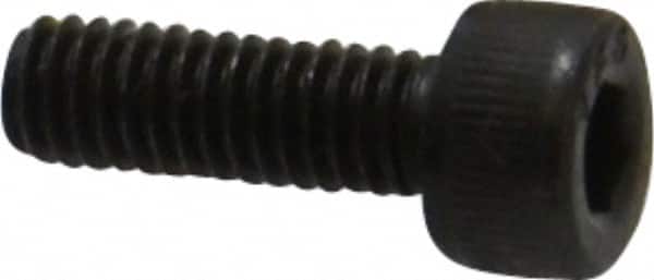 Value Collection - M4x0.70 Metric Coarse Hex Socket Drive, Socket Cap Screw - Grade 12.9 Alloy Steel, Black Oxide Finish, Fully Threaded, 12mm Length Under Head - Americas Industrial Supply