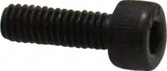 Value Collection - M4x0.70 Metric Coarse Hex Socket Drive, Socket Cap Screw - Grade 12.9 Alloy Steel, Black Oxide Finish, Fully Threaded, 12mm Length Under Head - Americas Industrial Supply