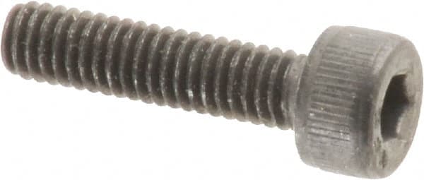 Value Collection - M4x0.70 Metric Coarse Hex Socket Drive, Socket Cap Screw - Grade 12.9 Alloy Steel, Black Oxide Finish, Fully Threaded, 16mm Length Under Head - Americas Industrial Supply