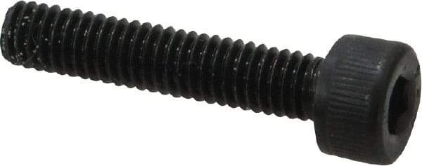 Value Collection - M4x0.70 Metric Coarse Hex Socket Drive, Socket Cap Screw - Grade 12.9 Alloy Steel, Black Oxide Finish, Fully Threaded, 20mm Length Under Head - Americas Industrial Supply