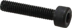 Value Collection - M4x0.70 Metric Coarse Hex Socket Drive, Socket Cap Screw - Grade 12.9 Alloy Steel, Black Oxide Finish, Fully Threaded, 20mm Length Under Head - Americas Industrial Supply