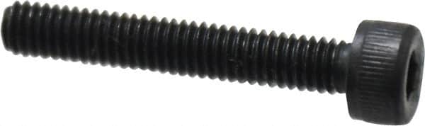 Value Collection - M4x0.70 Metric Coarse Hex Socket Drive, Socket Cap Screw - Grade 12.9 Alloy Steel, Black Oxide Finish, Fully Threaded, 25mm Length Under Head - Americas Industrial Supply