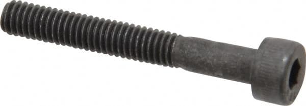 Value Collection - M4x0.70 Metric Coarse Hex Socket Drive, Socket Cap Screw - Grade 12.9 Alloy Steel, Black Oxide Finish, Partially Threaded, 30mm Length Under Head - Americas Industrial Supply