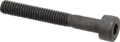 Value Collection - M4x0.70 Metric Coarse Hex Socket Drive, Socket Cap Screw - Grade 12.9 Alloy Steel, Black Oxide Finish, Partially Threaded, 30mm Length Under Head - Americas Industrial Supply