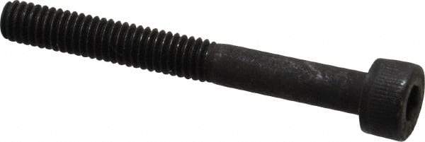 Value Collection - M4x0.70 Metric Coarse Hex Socket Drive, Socket Cap Screw - Grade 12.9 Alloy Steel, Black Oxide Finish, Partially Threaded, 35mm Length Under Head - Americas Industrial Supply