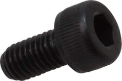 Value Collection - M5x0.80 Metric Coarse Hex Socket Drive, Socket Cap Screw - Grade 12.9 Alloy Steel, Black Oxide Finish, Fully Threaded, 10mm Length Under Head - Americas Industrial Supply