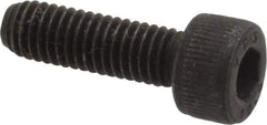 Value Collection - M5x0.80 Metric Coarse Hex Socket Drive, Socket Cap Screw - Grade 12.9 Alloy Steel, Black Oxide Finish, Fully Threaded, 16mm Length Under Head - Americas Industrial Supply