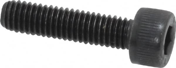 Value Collection - M5x0.80 Metric Coarse Hex Socket Drive, Socket Cap Screw - Grade 12.9 Alloy Steel, Black Oxide Finish, Fully Threaded, 20mm Length Under Head - Americas Industrial Supply