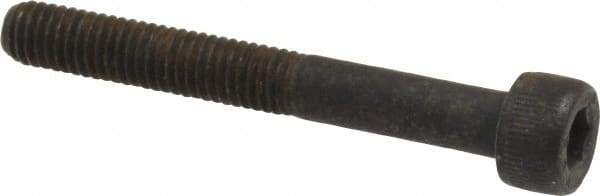 Value Collection - M5x0.80 Metric Coarse Hex Socket Drive, Socket Cap Screw - Grade 12.9 Alloy Steel, Black Oxide Finish, Partially Threaded, 40mm Length Under Head - Americas Industrial Supply