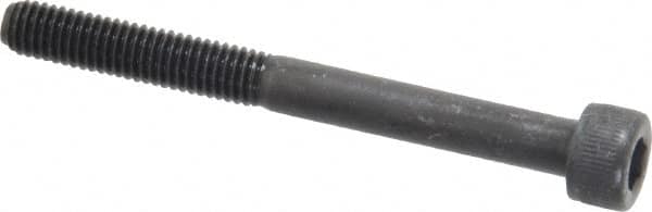 Value Collection - M5x0.80 Metric Coarse Hex Socket Drive, Socket Cap Screw - Grade 12.9 Alloy Steel, Black Oxide Finish, Partially Threaded, 50mm Length Under Head - Americas Industrial Supply