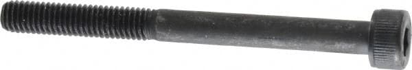 Value Collection - M5x0.80 Metric Coarse Hex Socket Drive, Socket Cap Screw - Grade 12.9 Alloy Steel, Black Oxide Finish, Partially Threaded, 55mm Length Under Head - Americas Industrial Supply