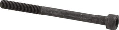 Value Collection - M5x0.80 Metric Coarse Hex Socket Drive, Socket Cap Screw - Grade 12.9 Alloy Steel, Black Oxide Finish, Partially Threaded, 60mm Length Under Head - Americas Industrial Supply