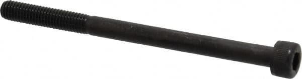 Value Collection - M5x0.80 Metric Coarse Hex Socket Drive, Socket Cap Screw - Grade 12.9 Alloy Steel, Black Oxide Finish, Partially Threaded, 70mm Length Under Head - Americas Industrial Supply