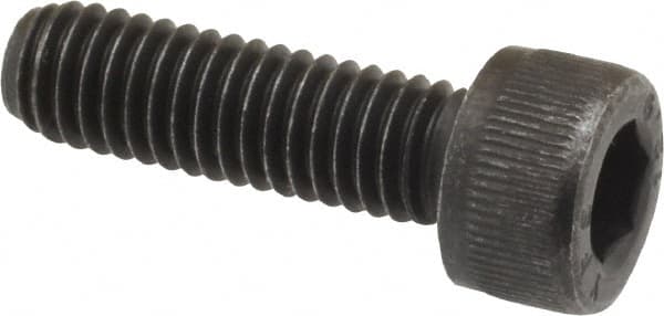 Value Collection - M6x1.00 Metric Coarse Hex Socket Drive, Socket Cap Screw - Grade 12.9 Alloy Steel, Black Oxide Finish, Fully Threaded, 20mm Length Under Head - Americas Industrial Supply