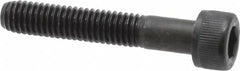 Value Collection - M6x1.00 Metric Coarse Hex Socket Drive, Socket Cap Screw - Grade 12.9 Alloy Steel, Black Oxide Finish, Partially Threaded, 35mm Length Under Head - Americas Industrial Supply