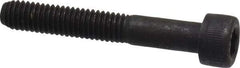 Value Collection - M6x1.00 Metric Coarse Hex Socket Drive, Socket Cap Screw - Grade 12.9 Alloy Steel, Black Oxide Finish, Partially Threaded, 40mm Length Under Head - Americas Industrial Supply