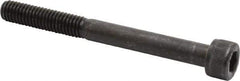 Value Collection - M6x1.00 Metric Coarse Hex Socket Drive, Socket Cap Screw - Grade 12.9 Alloy Steel, Black Oxide Finish, Partially Threaded, 60mm Length Under Head - Americas Industrial Supply