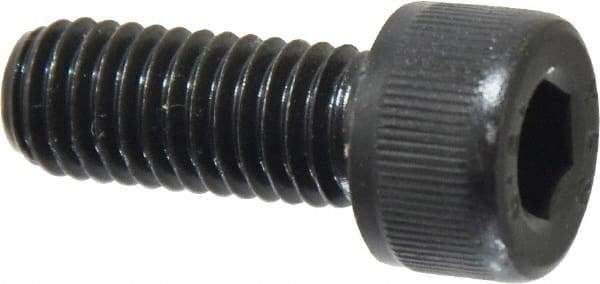 Value Collection - M8x1.25 Metric Coarse Hex Socket Drive, Socket Cap Screw - Grade 12.9 Alloy Steel, Black Oxide Finish, Fully Threaded, 20mm Length Under Head - Americas Industrial Supply