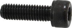 Value Collection - M8x1.25 Metric Coarse Hex Socket Drive, Socket Cap Screw - Grade 12.9 Alloy Steel, Black Oxide Finish, Fully Threaded, 25mm Length Under Head - Americas Industrial Supply