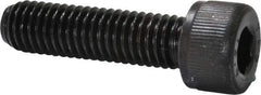 Value Collection - M8x1.25 Metric Coarse Hex Socket Drive, Socket Cap Screw - Grade 12.9 Alloy Steel, Black Oxide Finish, Fully Threaded, 30mm Length Under Head - Americas Industrial Supply