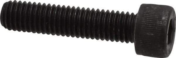 Value Collection - M8x1.25 Metric Coarse Hex Socket Drive, Socket Cap Screw - Grade 12.9 Alloy Steel, Black Oxide Finish, Fully Threaded, 35mm Length Under Head - Americas Industrial Supply