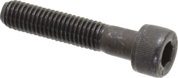 Value Collection - M8x1.25 Metric Coarse Hex Socket Drive, Socket Cap Screw - Grade 12.9 Alloy Steel, Black Oxide Finish, Partially Threaded, 40mm Length Under Head - Americas Industrial Supply