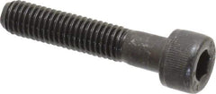 Value Collection - M8x1.25 Metric Coarse Hex Socket Drive, Socket Cap Screw - Grade 12.9 Alloy Steel, Black Oxide Finish, Partially Threaded, 40mm Length Under Head - Americas Industrial Supply