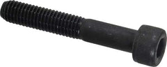 Value Collection - M8x1.25 Metric Coarse Hex Socket Drive, Socket Cap Screw - Grade 12.9 Alloy Steel, Black Oxide Finish, Partially Threaded, 50mm Length Under Head - Americas Industrial Supply
