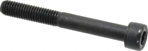 Value Collection - M8x1.25 Metric Coarse Hex Socket Drive, Socket Cap Screw - Grade 12.9 Alloy Steel, Black Oxide Finish, Partially Threaded, 65mm Length Under Head - Americas Industrial Supply