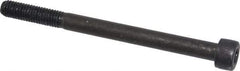 Value Collection - M8x1.25 Metric Coarse Hex Socket Drive, Socket Cap Screw - Grade 12.9 Alloy Steel, Black Oxide Finish, Partially Threaded, 100mm Length Under Head - Americas Industrial Supply