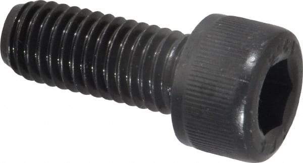 Value Collection - M10x1.50 Metric Coarse Hex Socket Drive, Socket Cap Screw - Grade 12.9 Alloy Steel, Black Oxide Finish, Fully Threaded, 25mm Length Under Head - Americas Industrial Supply