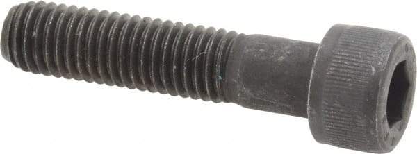 Value Collection - M10x1.50 Metric Coarse Hex Socket Drive, Socket Cap Screw - Grade 12.9 Alloy Steel, Black Oxide Finish, Partially Threaded, 45mm Length Under Head - Americas Industrial Supply