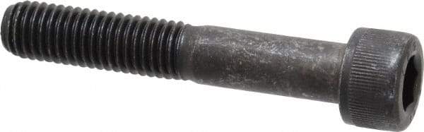 Value Collection - M10x1.50 Metric Coarse Hex Socket Drive, Socket Cap Screw - Grade 12.9 Alloy Steel, Black Oxide Finish, Partially Threaded, 60mm Length Under Head - Americas Industrial Supply