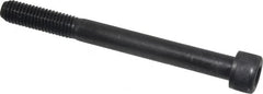 Value Collection - M10x1.50 Metric Coarse Hex Socket Drive, Socket Cap Screw - Grade 12.9 Alloy Steel, Black Oxide Finish, Partially Threaded, 100mm Length Under Head - Americas Industrial Supply