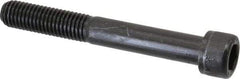 Value Collection - M12x1.75 Metric Coarse Hex Socket Drive, Socket Cap Screw - Grade 12.9 Alloy Steel, Black Oxide Finish, Partially Threaded, 90mm Length Under Head - Americas Industrial Supply