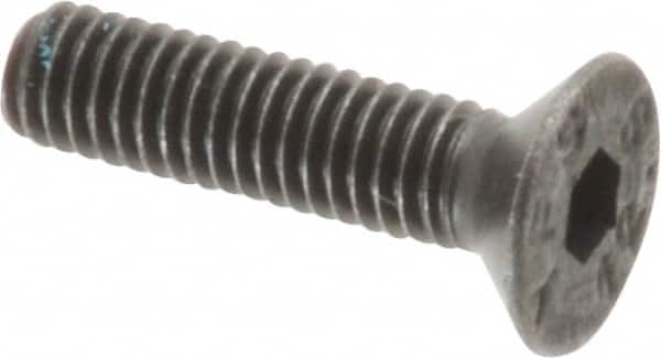 Value Collection - M3x0.50 Metric Coarse Hex Socket Drive, 90° Flat Screw - Grade 12.9 Alloy Steel, Black Oxide Finish, Fully Threaded, 12mm OAL - Americas Industrial Supply