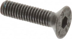 Value Collection - M3x0.50 Metric Coarse Hex Socket Drive, 90° Flat Screw - Grade 12.9 Alloy Steel, Black Oxide Finish, Fully Threaded, 12mm OAL - Americas Industrial Supply