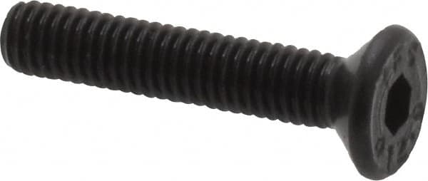 Value Collection - M3x0.50 Metric Coarse Hex Socket Drive, 90° Flat Screw - Grade 12.9 Alloy Steel, Black Oxide Finish, Fully Threaded, 16mm OAL - Americas Industrial Supply