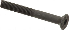 Value Collection - M3x0.50 Metric Coarse Hex Socket Drive, 90° Flat Screw - Grade 12.9 Alloy Steel, Black Oxide Finish, Partially Threaded, 25mm OAL - Americas Industrial Supply