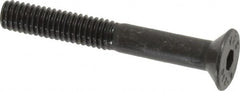 Value Collection - M4x0.70 Metric Coarse Hex Socket Drive, 90° Flat Screw - Grade 12.9 Alloy Steel, Black Oxide Finish, Partially Threaded, 30mm OAL - Americas Industrial Supply