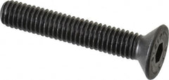 Value Collection - M6x1.00 Metric Coarse Hex Socket Drive, 90° Flat Screw - Grade 12.9 Alloy Steel, Black Oxide Finish, Fully Threaded, 35mm OAL - Americas Industrial Supply