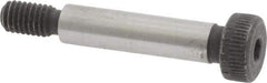 Value Collection - 6mm Shoulder Diam x 25mm Shoulder Length, M5x0.8 Metric Coarse, Hex Socket Shoulder Screw - 12.9 Alloy Steel, Uncoated, 4.32 to 4.5mm Head Height x 9.78 to 10mm Head Diam - Americas Industrial Supply