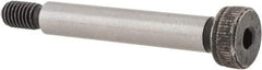 Value Collection - 6mm Shoulder Diam x 35mm Shoulder Length, M5x0.8 Metric Coarse, Hex Socket Shoulder Screw - 8 Alloy Steel - Americas Industrial Supply