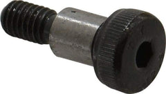 Value Collection - 8mm Shoulder Diam x 10mm Shoulder Length, M6x1 Metric Coarse, Hex Socket Shoulder Screw - 8 Alloy Steel - Americas Industrial Supply