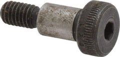 Value Collection - 8mm Shoulder Diam x 12mm Shoulder Length, M6x1 Metric Coarse, Hex Socket Shoulder Screw - 8 Alloy Steel - Americas Industrial Supply