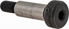 Value Collection - 8mm Shoulder Diam x 20mm Shoulder Length, M6x1 Metric Coarse, Hex Socket Shoulder Screw - 12.9 Alloy Steel, Uncoated, 5.32 to 5.5mm Head Height x 12.73 to 13mm Head Diam - Americas Industrial Supply