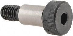 Value Collection - 10mm Shoulder Diam x 16mm Shoulder Length, M8x1.25 Metric Coarse, Hex Socket Shoulder Screw - 12.9 Alloy Steel, Uncoated, 6.78 to 7mm Head Height x 15.73 to 16mm Head Diam - Americas Industrial Supply