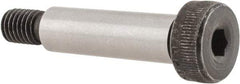 Value Collection - 10mm Shoulder Diam x 35mm Shoulder Length, M8x1.25 Metric Coarse, Hex Socket Shoulder Screw - 8 Alloy Steel - Americas Industrial Supply