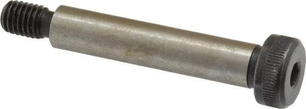 Value Collection - 10mm Shoulder Diam x 50mm Shoulder Length, M8x1.25 Metric Coarse, Hex Socket Shoulder Screw - 12.9 Alloy Steel, Uncoated, 6.78 to 7mm Head Height x 15.73 to 16mm Head Diam - Americas Industrial Supply