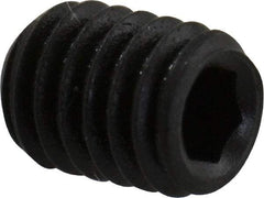 Value Collection - M3x0.50 Metric Coarse, 4mm OAL, Cup Point Set Screw - Grade 14.9 (45H) Alloy Steel, 1.5mm Key - Americas Industrial Supply